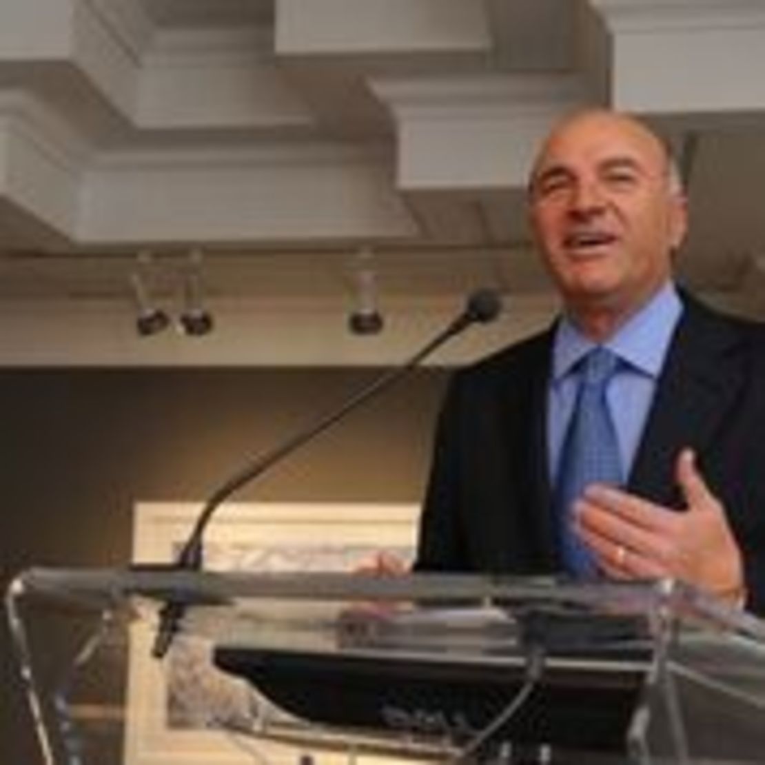O'Leary is a successful business entrepreneur and star of the ABC TV show "Shark Tank."
