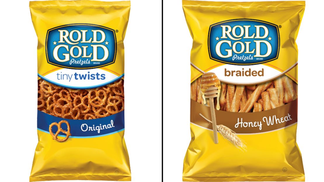 Four types of Rold Gold pretzels are included in the voluntary recall. 