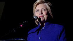 LOS ANGELES, CA - JUNE 06:  Democratic presidential candidate Hillary Clinton speaks onstage during the "Hillary Clinton: She's With Us" concert at The Greek Theatre on June 6, 2016 in Los Angeles, California.  (Photo by Kevin Winter/Getty Images)