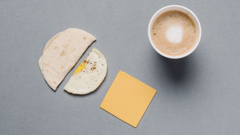 For those counting their calories, the egg and cheese Wake-Up Wrap has only 150 of them, and adding a latte with skim milk doubles the protein and more than triples your calcium intake.