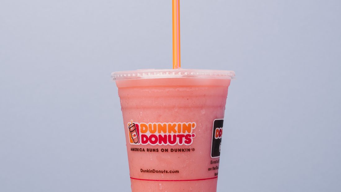 For those looking for something gluten-free at a gluten-filled doughnut chain, the strawberry banana smoothie is safe, but you may want to split it with a friend to slash sugar calories.