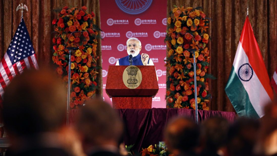 Business tycoons stunned by PM Modi's speech at Washington DC's