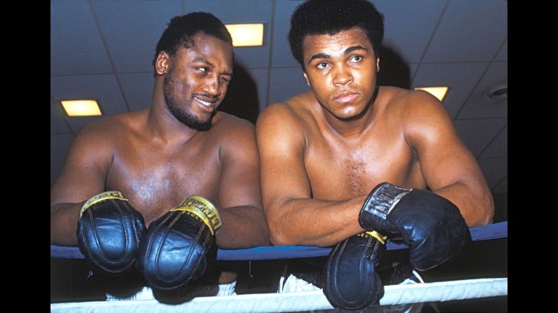 In 1971, Kalinsky managed to get Ali and Joe Frazier together before their historic first fight, which was billed as the "Fight of the Century." The two were cooperative and friendly, Kalinsky said, as he took promotional shots at Frazier's gym in Philadelphia. "They had a tremendous amount of respect for each other."