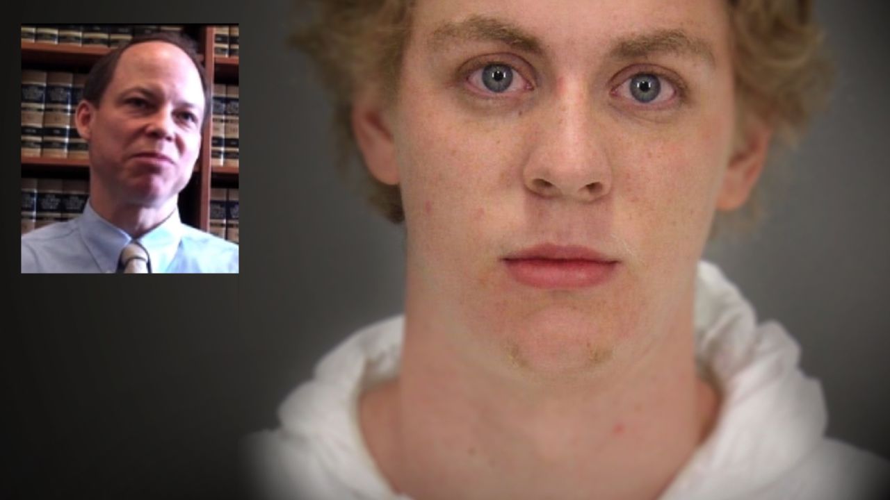 Brock Turner with inset of Judge Aaron Persky 1