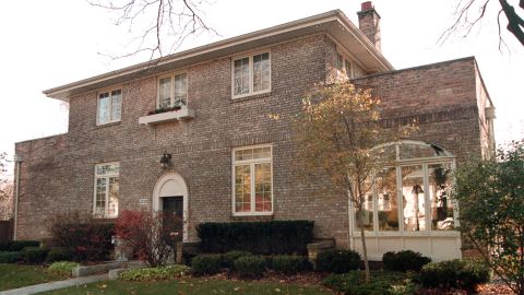 The Park Ridge, Illinois childhood home of Hillary Rodham Clinton.