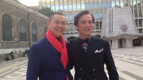 Andre Chiang, left. 