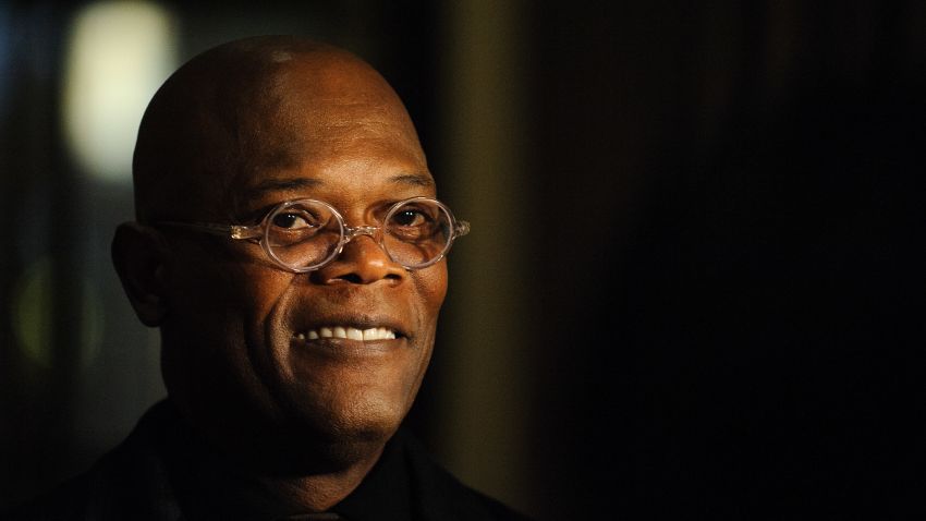 LONDON, ENGLAND - OCTOBER 20:  Samuel L Jackson speaks during the Shooting Stars Benefit Launch 2012 at Corinthia Hotel London on October 20, 2012 in London, England.  (Photo by Ben Pruchnie/Getty Images for Soujar)