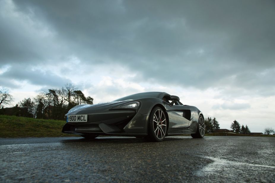 The McLaren 570S enters the market as relatively affordable supercar: a cool $184,900. Featuring a 3.8-liter turbocharged V8 engine, a top speed of 204 mph and 562 BHP, it's no slouch, with a look drawing on biomimicry according to chief designer Robert Melville.