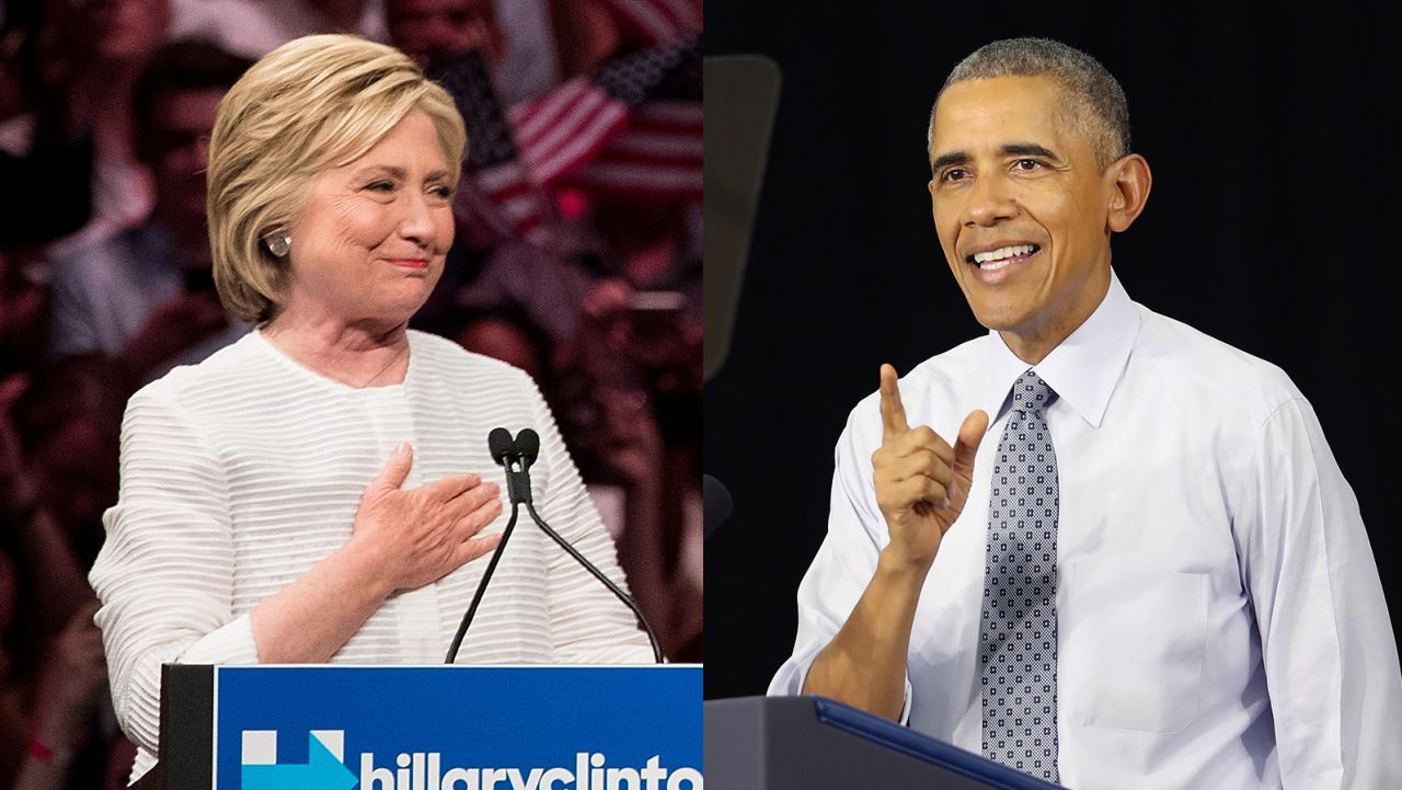 clinton obama split