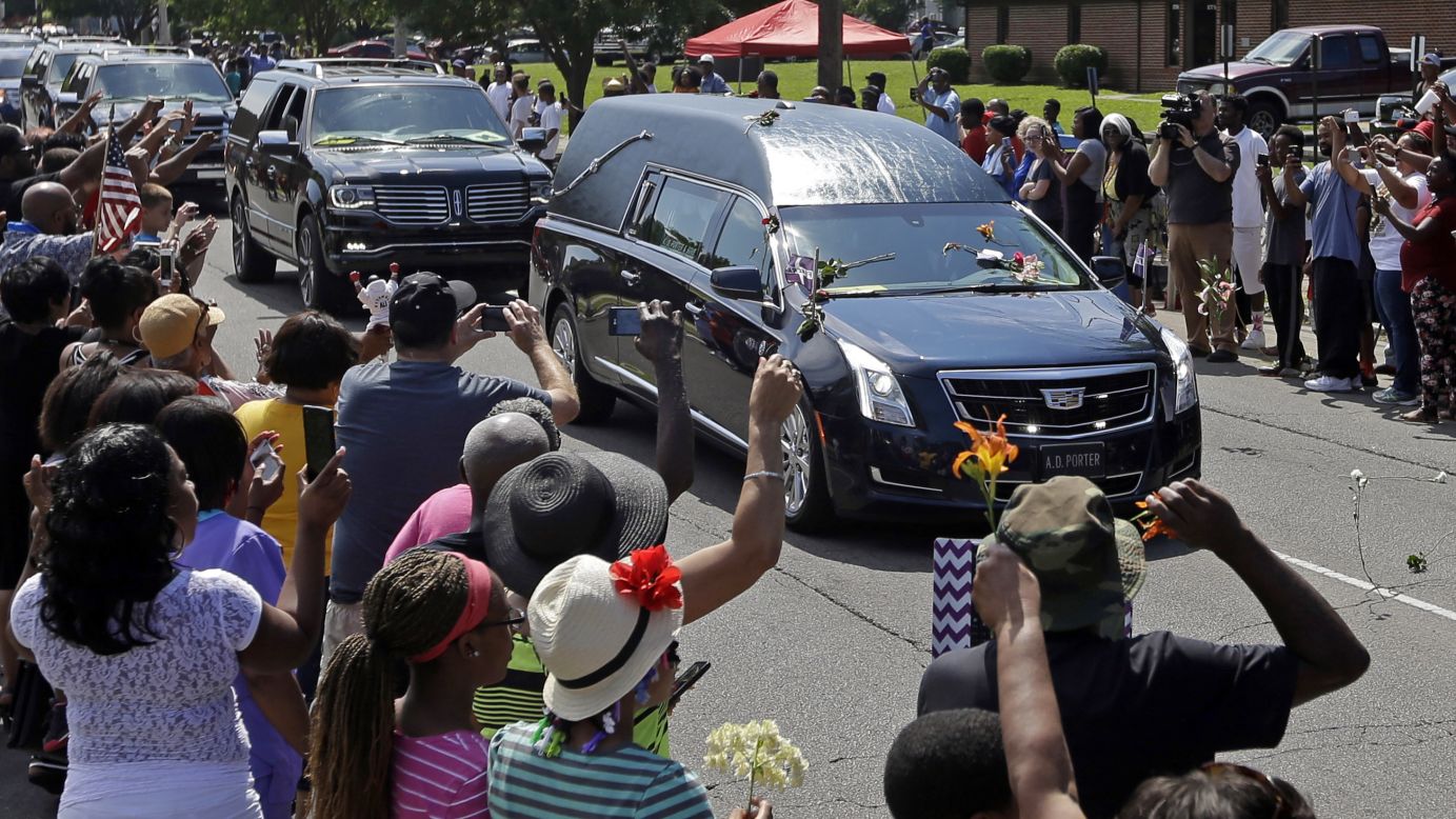 Funeral procession for Muhammad Ali