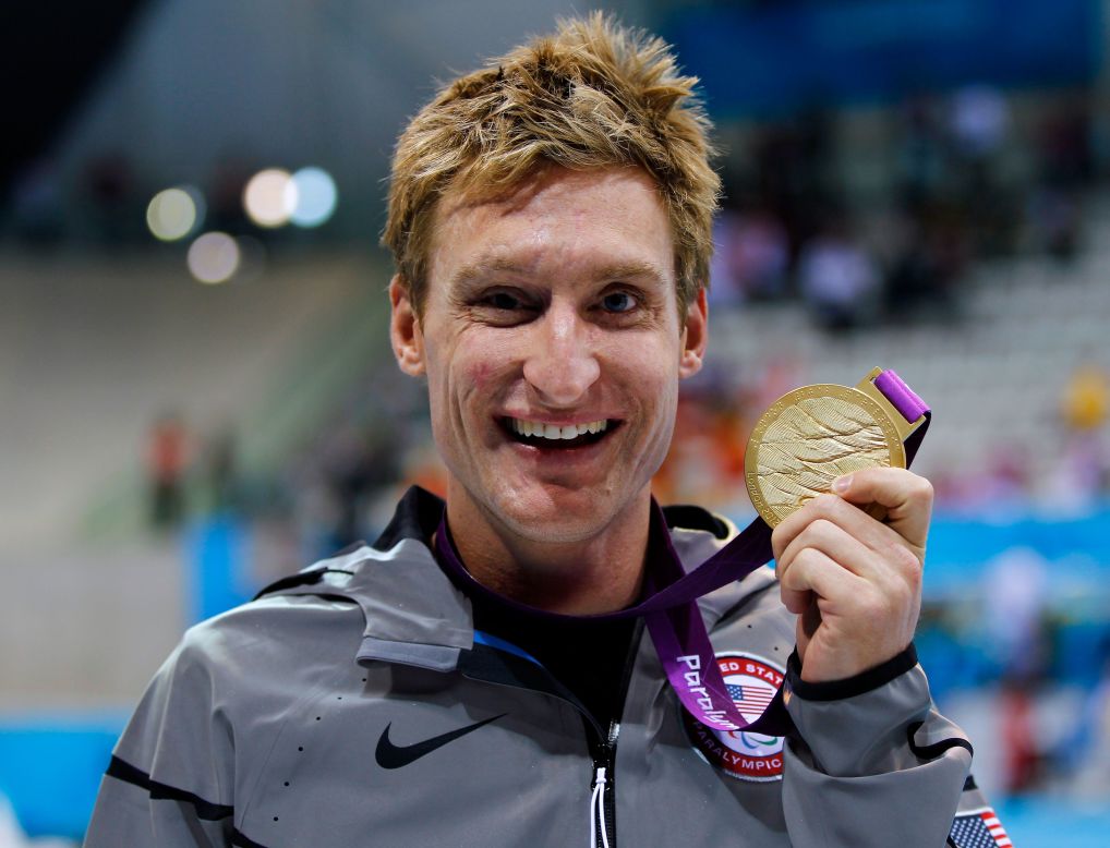 Exactly one year to the day since he was blinded in Afghanistan, Snyder took home the gold in the Men's 400m Freestyle at the London 2012 Paralympic Games. He left London with one more gold medal and a silver.<br />