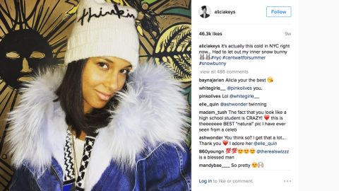 Celebrities show off their natural beauty CNN