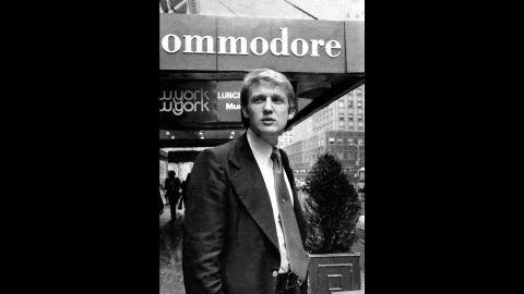 In 1976 Donald Trump announced plans to build a $100 million dollar Regency Hotel. (Photo by John Pedin/NY Daily News via Getty Images)