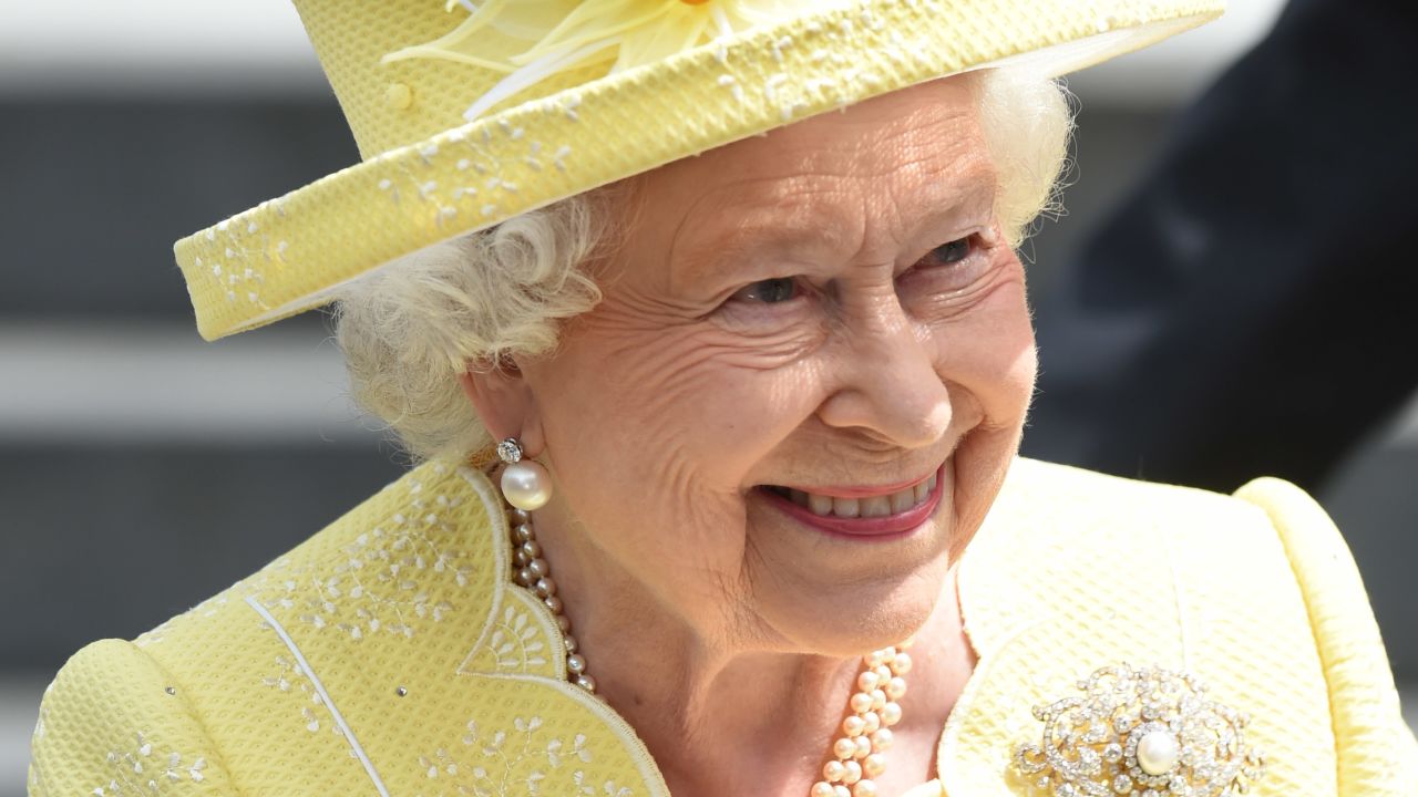 Queen Elizabeth II attends thanksgiving service on Friday.