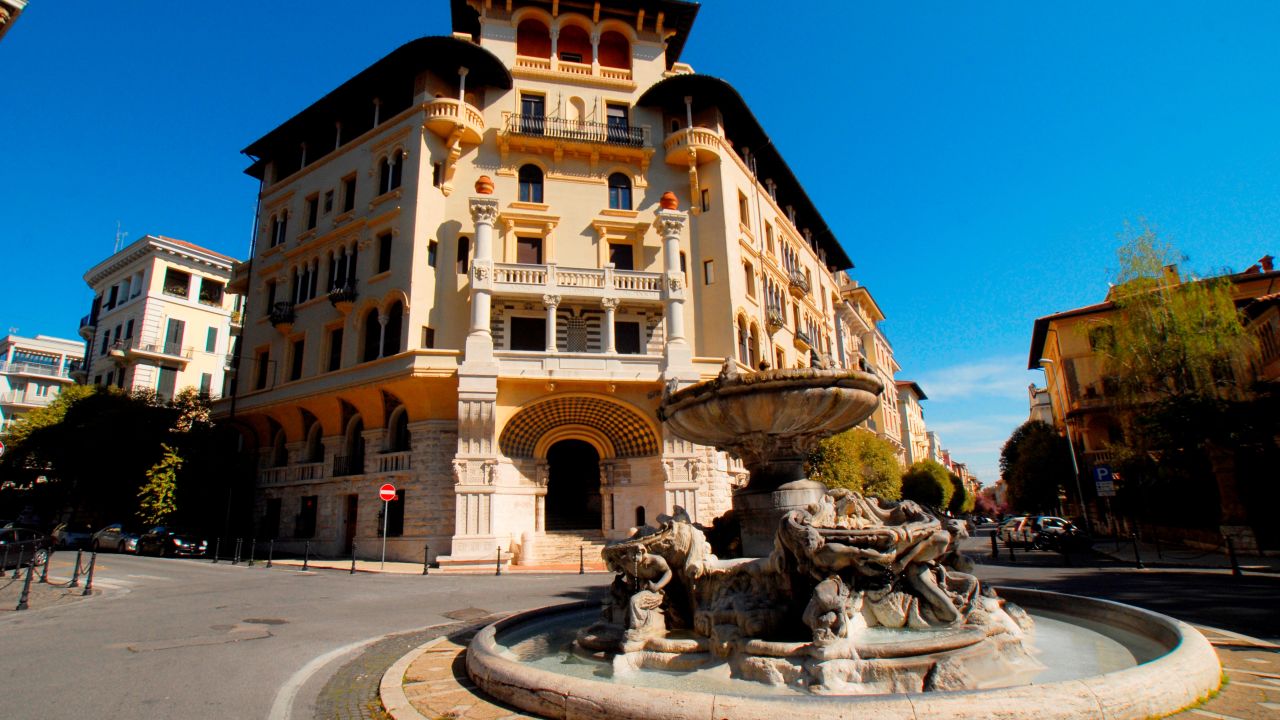 Italy. Lazio. Rome. Typical Architecture in Coppedè District. (Photo by: Calvino Angelo/AGF/UIG via Getty Images)