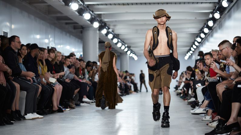 Nasir Mazhar's neo-militaristic style on show.