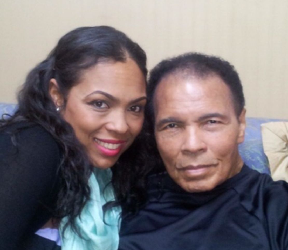 Hana Ali and Muhammad Ali 