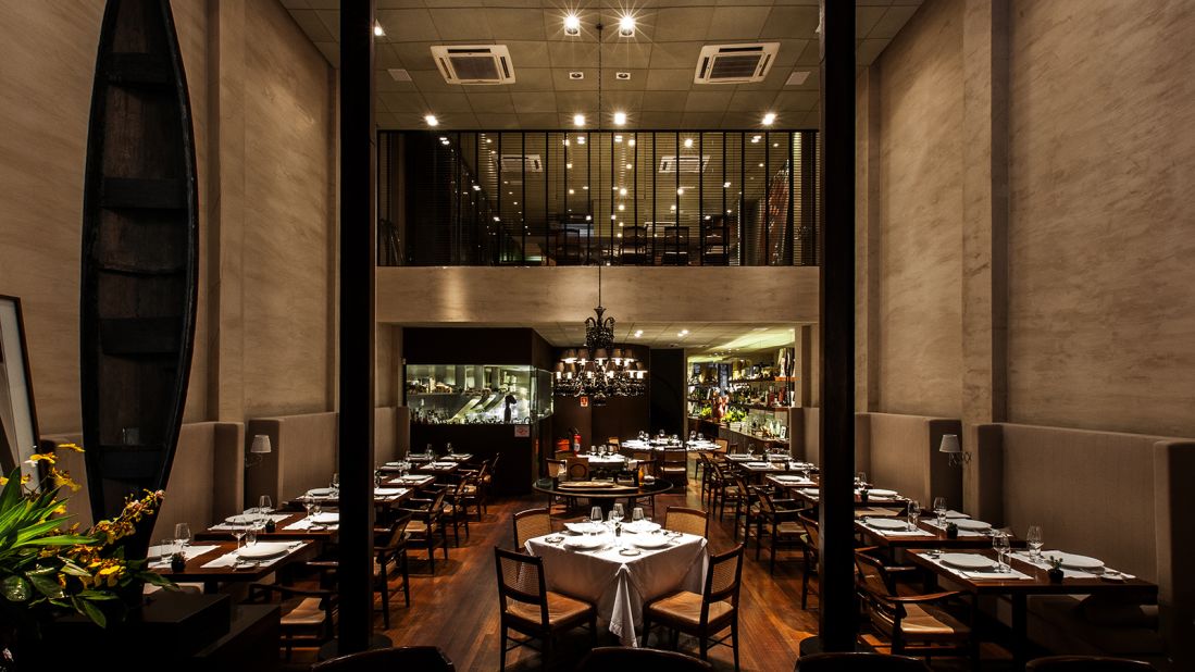 Sao Paolo's D.O.M. has fallen from 9th position in 2015 to 11th this year. The restaurant's chef-patron Alex Atala is known for his use of traditional local fare such as palm hearts and cassava.