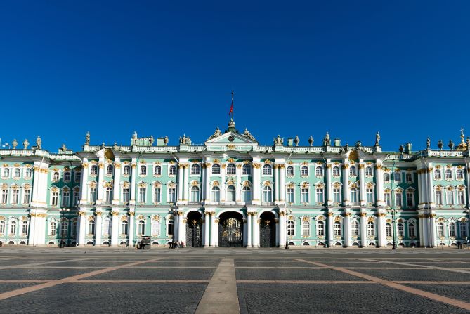 The State Hermitage in St. Petersburg, Russia, saw 3.7 million visitors in 2015. 