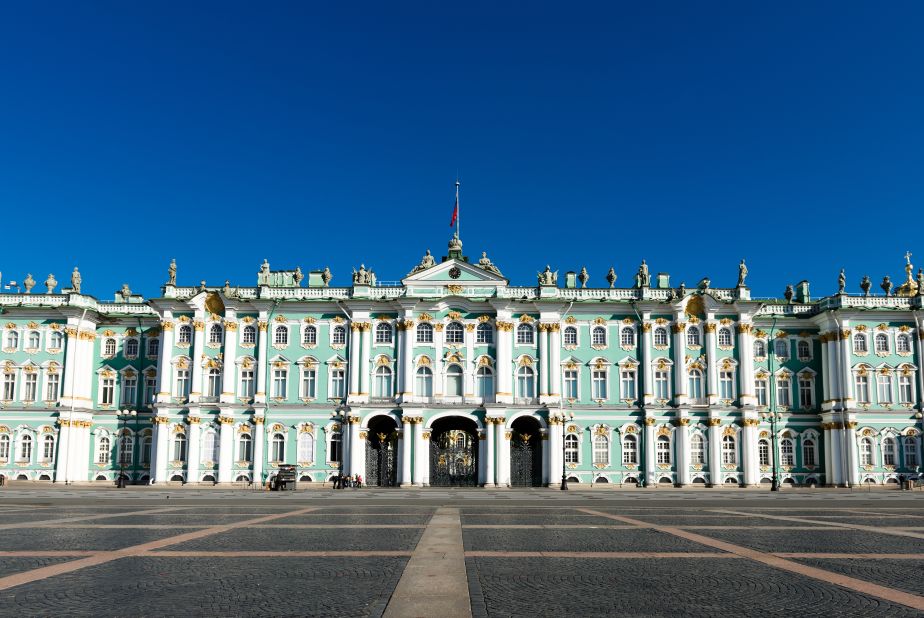The State Hermitage in St. Petersburg, Russia, saw 3.7 million visitors in 2015. 