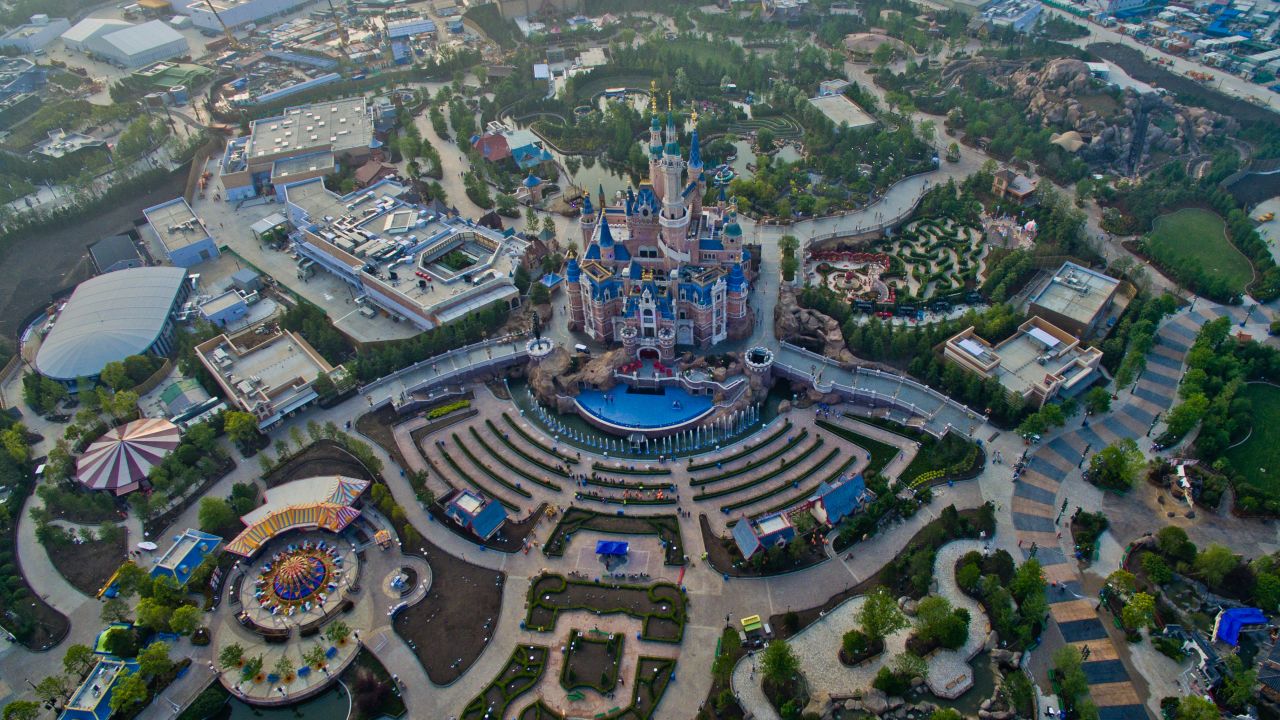The park includes six themed lands -- Mickey Avenue, Gardens of Imagination, Fantasyland, Adventure Isle, Treasure Cove and Tomorrowland.