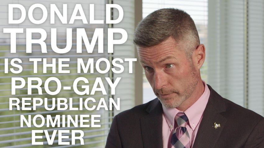 Donald Trump is the most pro-gay Republican nominee ever
