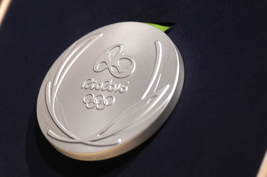 Weighing in at 500g, the medals have been made with "sustainability at their heart," according to organizers, while they feature a design that "celebrates the relationship between the strengths of Olympic heroes and the forces of nature."