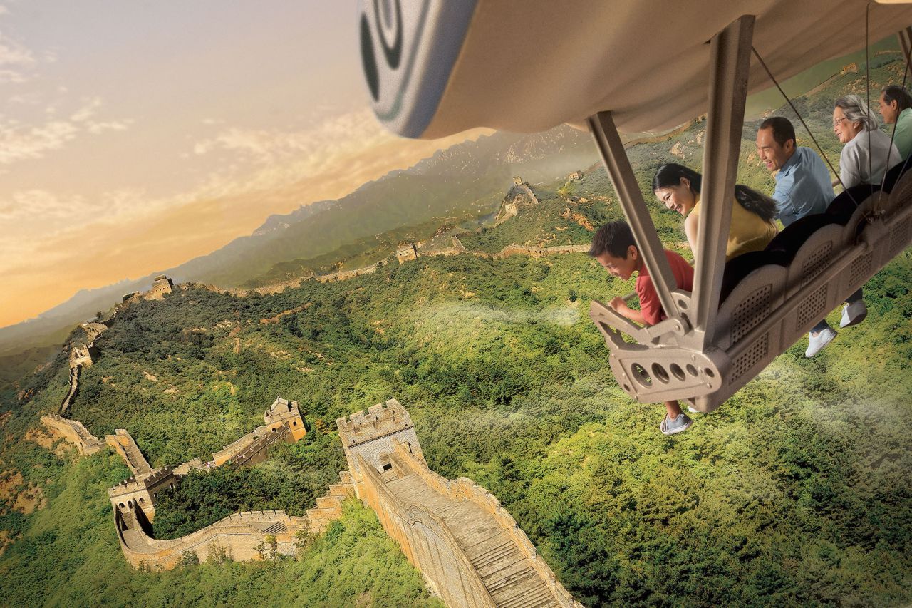 Park designers have given Disney's Soarin' attraction a re-mastering. Soaring Over the Horizon takes travelers through six continents with a new aerial tour. 