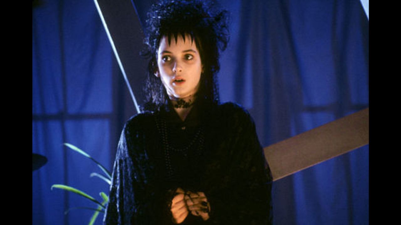 Winona Ryder was one of the stars of "Beetlejuice." 