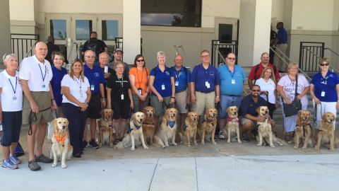 LCC K-9 Comfort Dogs came from Indiana, Iowa, Illinois, Tennessee, Nebraska, Texas and South Carolina.