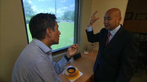 Dr. Joshua Stephany speaks with CNN Chief Medical Correspondent Dr. Sanjay Gupta about the crime scene.