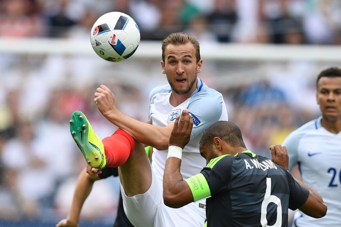 Harry Kane started in attack for England.