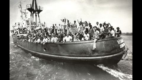 Amid economic shortages and growing dissent in their homeland, more than 125,000 Cubans arrived in crowded boats in 1980. The Mariel Boatlift, as it became known, changed forever the face of Miami. 