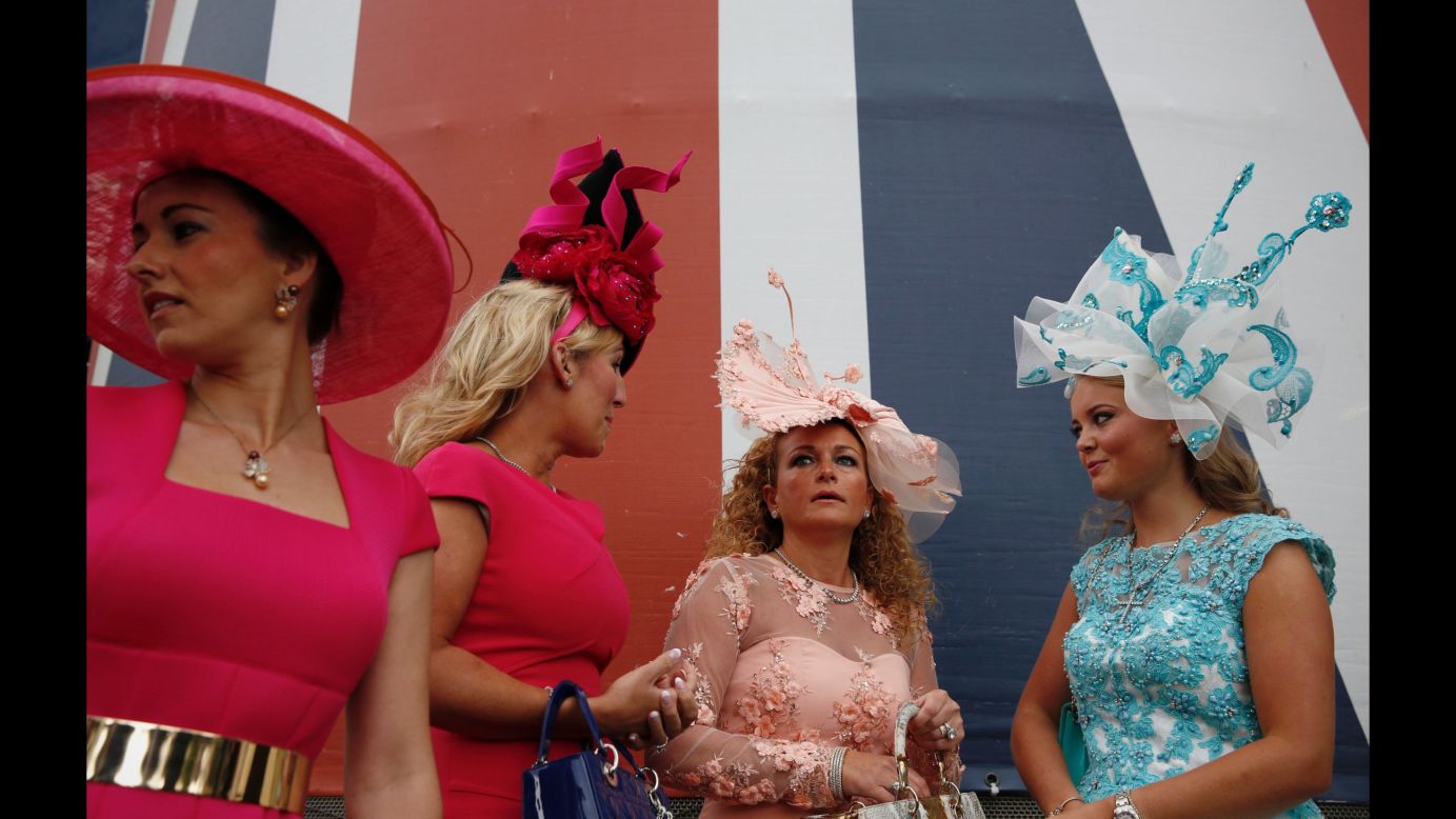 Royal Ascot 2016: Outrageous hats, and designer frocks