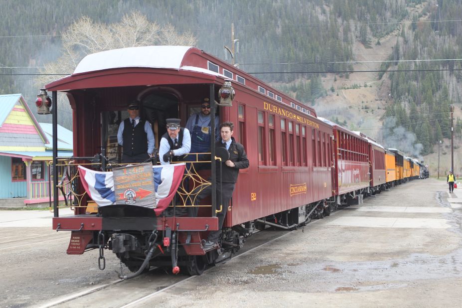 Every year, about 30% of the cyclists beat the train, which takes 3½ hours to reach Silverton. 