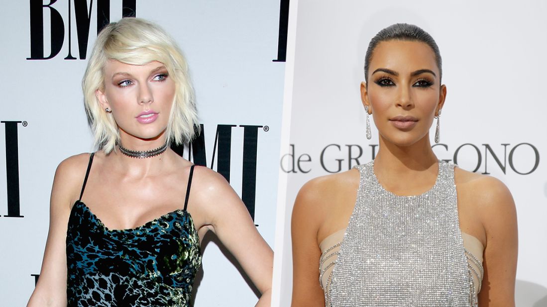 In 2016, T<a href="http://edition.cnn.com/2016/06/17/entertainment/taylor-swift-kim-kardashian-gq/index.html">aylor Swift took issue with Kim Kardashian </a>saying that Swift knew that Kanye West would refer to her by a derogatory word in his song "Famous."