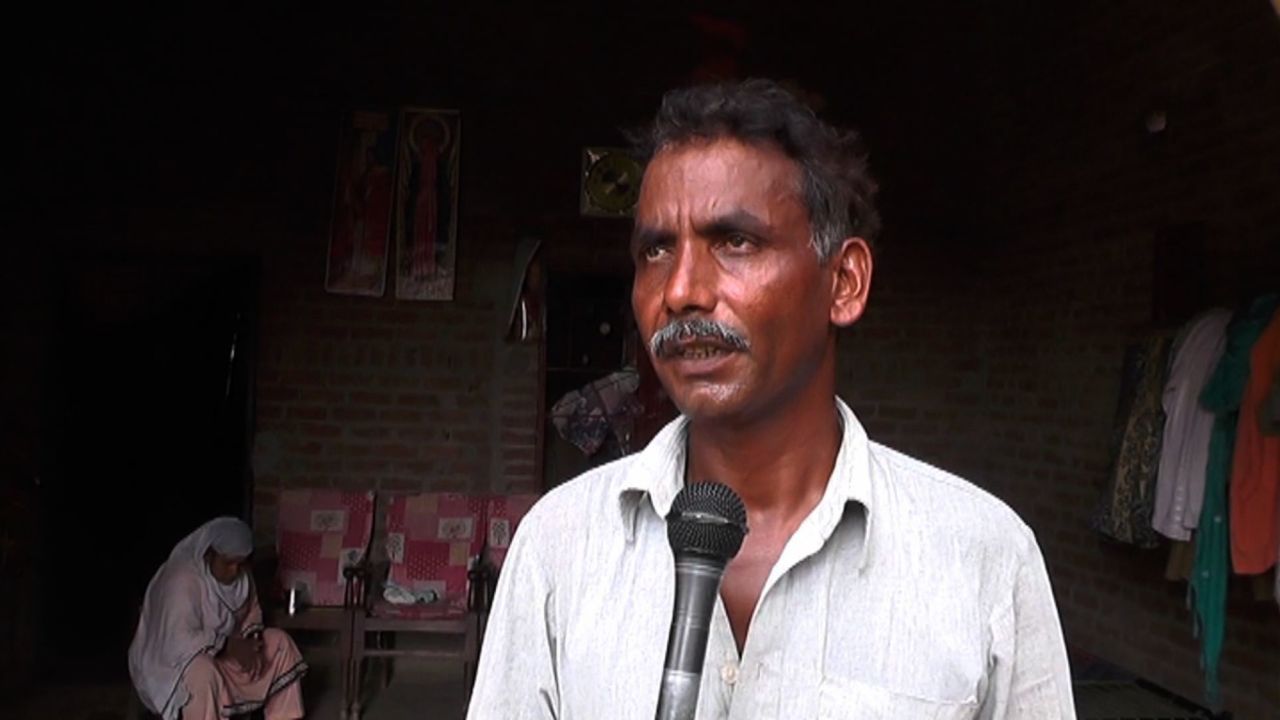 Yousuf Masih, the victim's father, said that he was against the match because the two families were related.