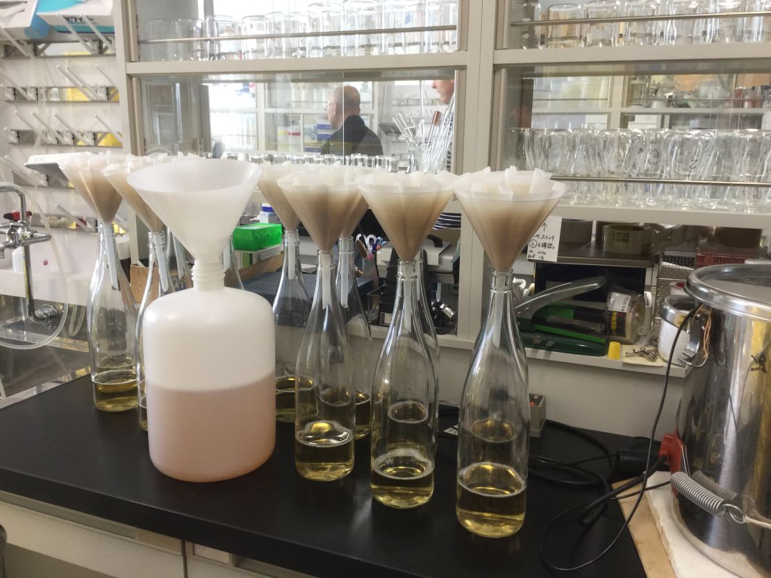 Research work by the Japan Sake and Shochu Makers Association.