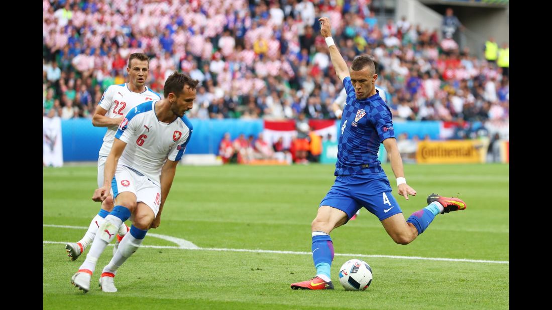 Ivan Perisic opened the scoring with a first-half goal.