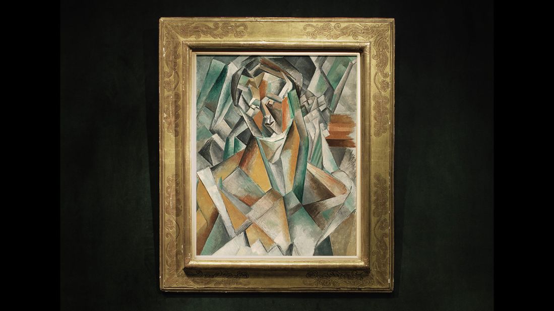 One June 21, 2016, Pablo Picasso's "Femme Assise," one of the artist's earliest Cubist paintings, sold for £43.2 million ($63.4 million) at a Sotheby's London auction, becoming the most expensive Cubist painting ever sold at auction. 