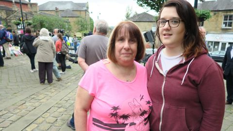 Mother and daughter Dawn and Gemma Sykes; "Who will we get now? Who's going to be as caring and thorough and kind?" asks Gemma.