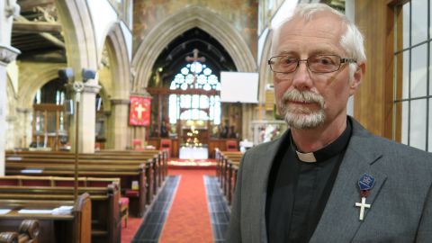 Local vicar Paul Knight says Jo Cox was "fiery, and she was determined to make a difference."