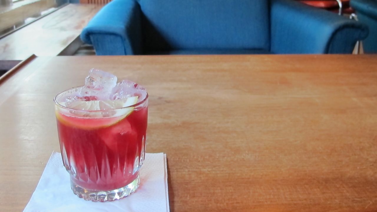 Fuglen is an Oslo cafe, bar and vintage furniture store. The cocktail menu features alcoholic treats made from Tim Wendelboe coffee and -- pictured -- crowberries, little black berries found in northern climes. 