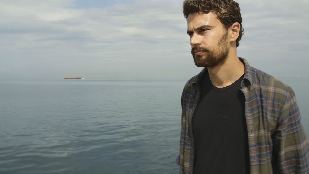 UNHCR supporter and actor Theo James in Greece, the country his grandfather fled during WWII.