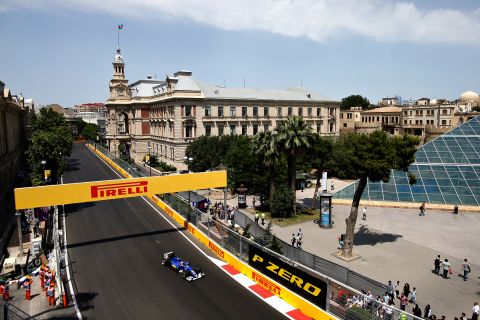 Located on the Caspian Sea, Baku spent five months preparing for three days of F1 action.