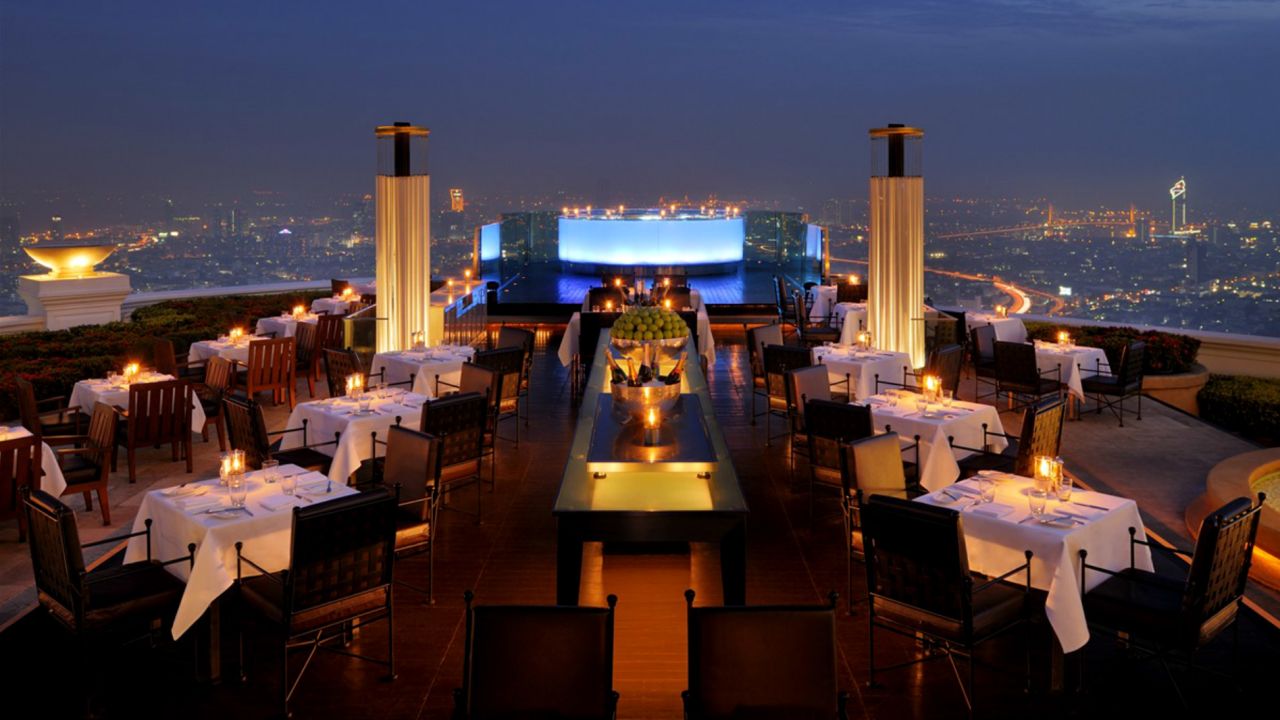 Try the famous Hangovertini at the Sirocco Restaurant.