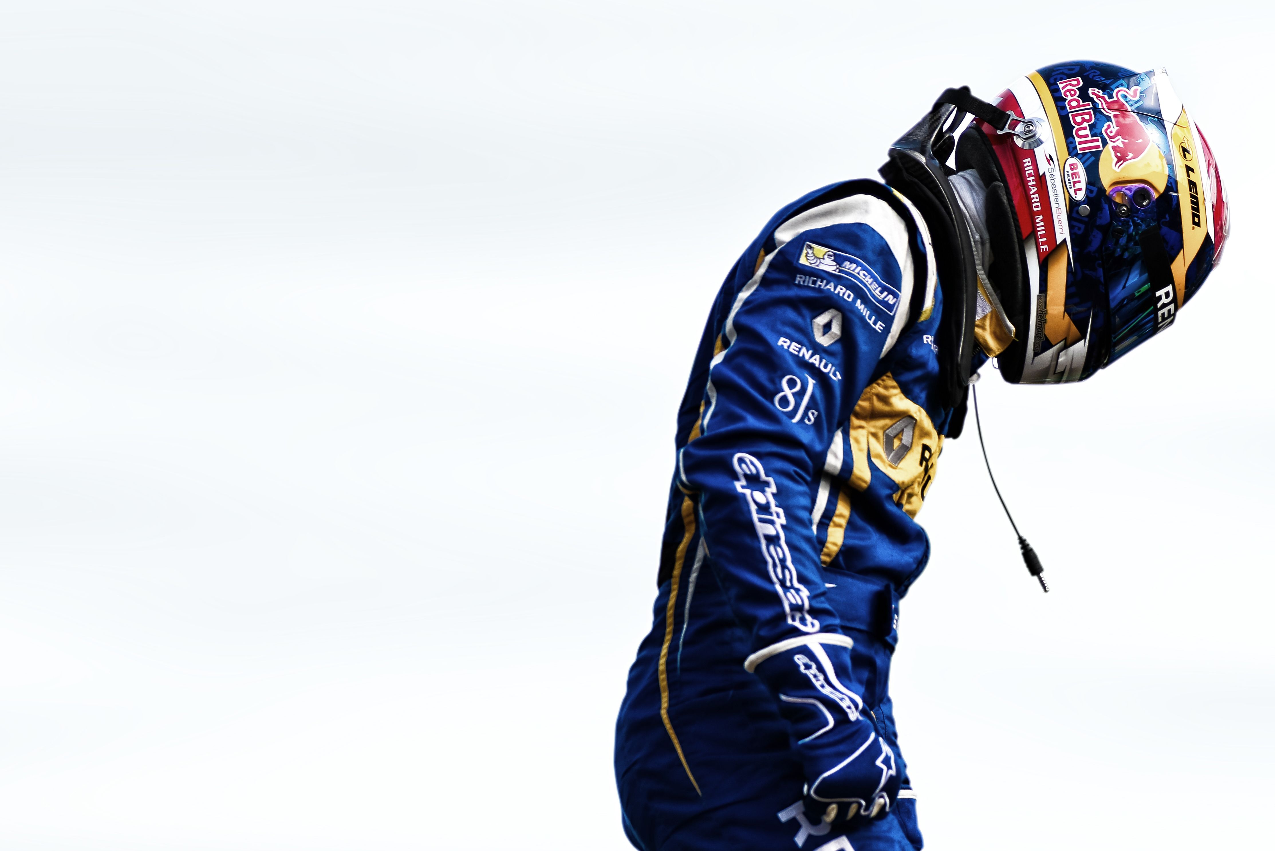 Renault e.Dams driver Buemi (pictured) has been involved in a fierce tussle with championship leader Lucas di Grassi.