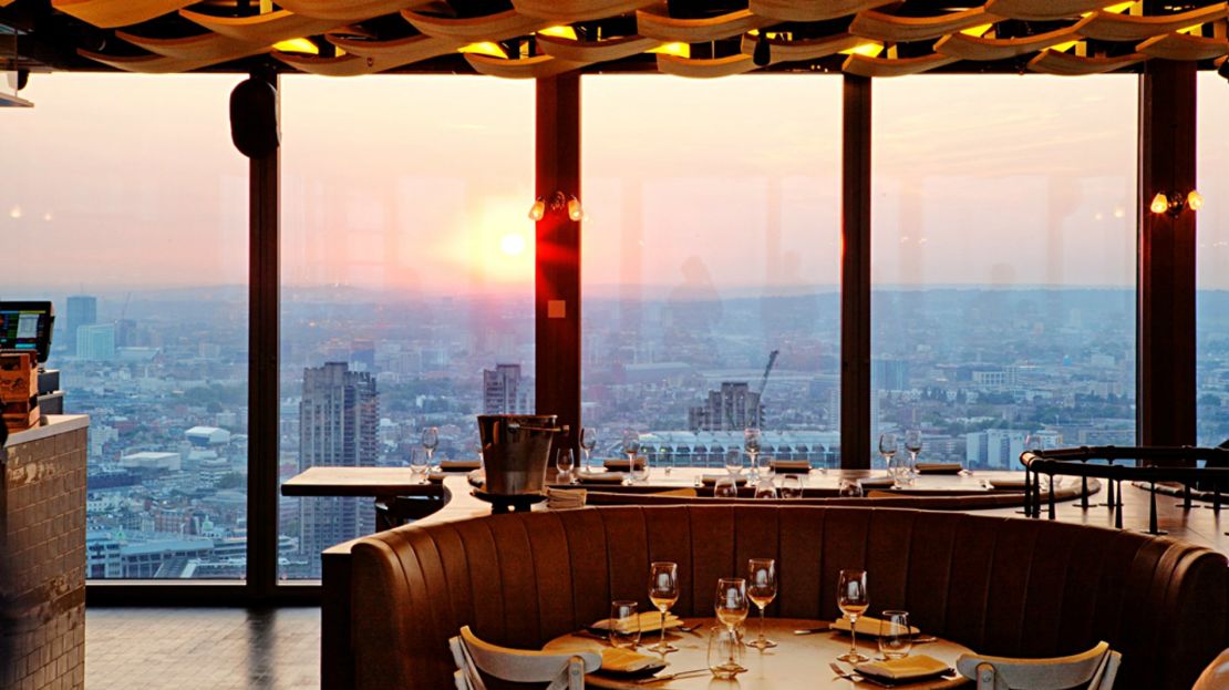 Duck and Waffle has an all-day menu to go with its 24-hour, 230-meter views.