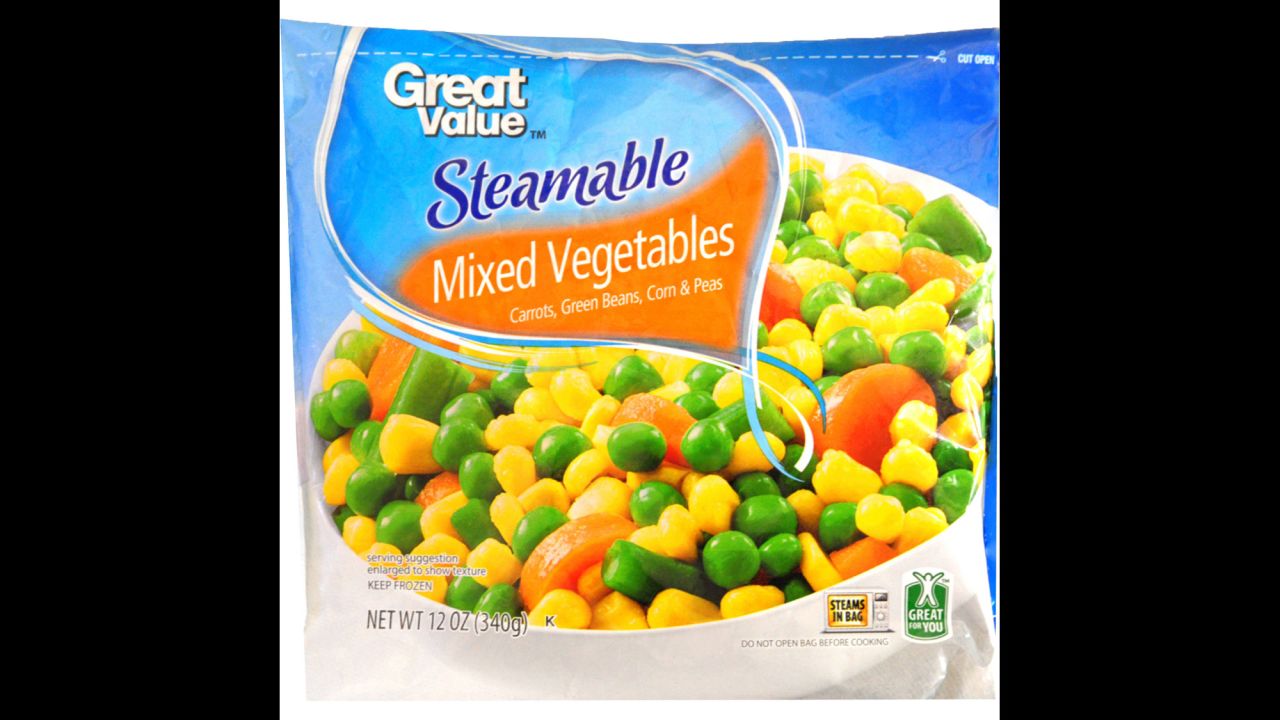 Frozen mixed vegetables and peas packaged by Bountiful Harvest, First Street, Great Value, Live Smart, Market Pantry and Sprout between the dates of September 2 and June 2 have been recalled due to listeria fears.