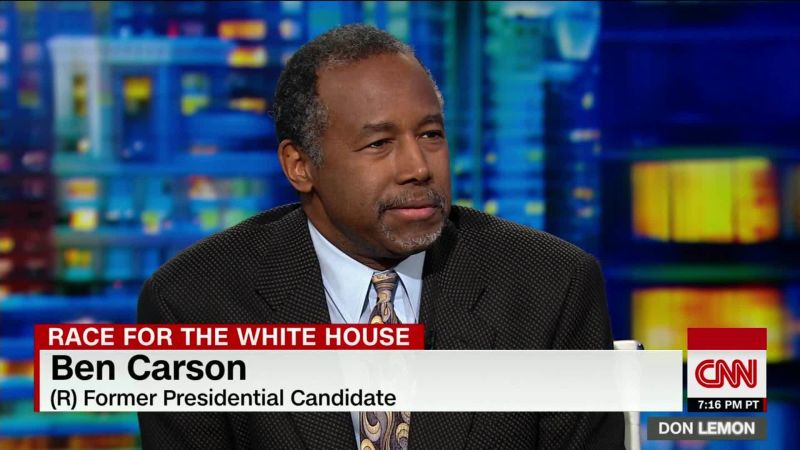 Ben Carson Mom Probably Would Have Shot Dishonest Reporters CNN Politics   160620225122 Exp Ben Carson On Trump Focusing On The Issues Intv Ctn 00000000 